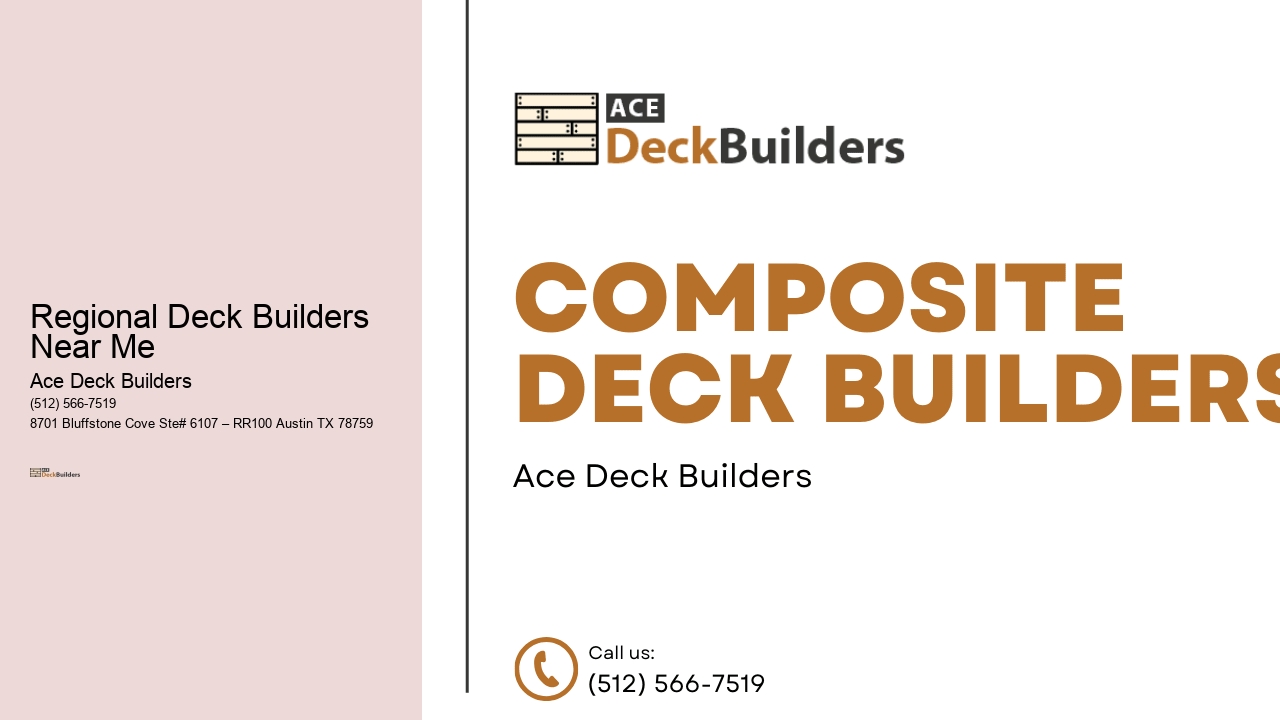 Regional Deck Builders  Near Me