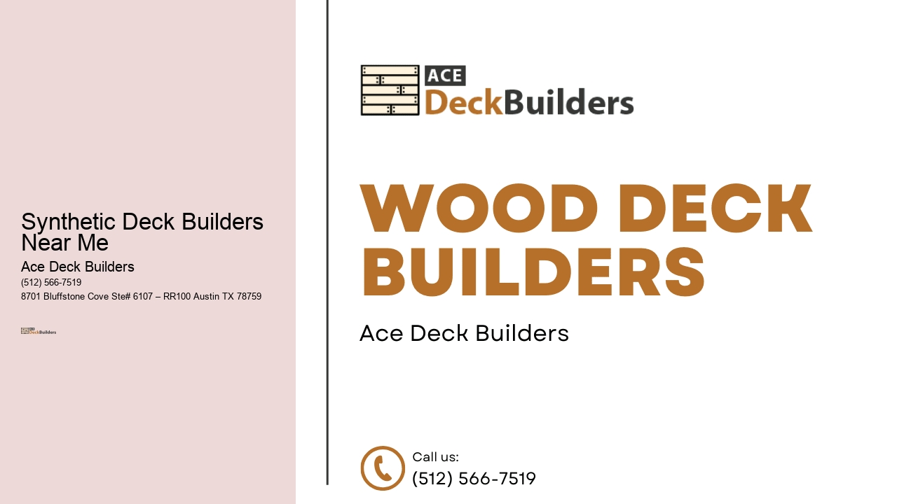 Synthetic Deck Builders  Near Me